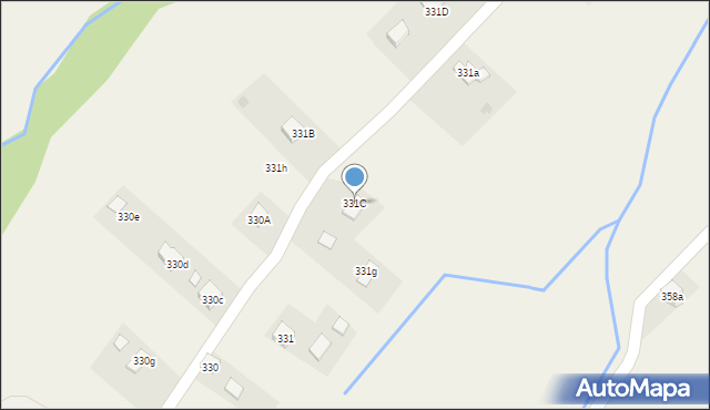 Godowa, Godowa, 331C, mapa Godowa