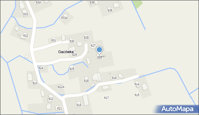 Godowa, Godowa, 626, mapa Godowa