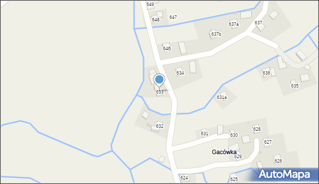 Godowa, Godowa, 633, mapa Godowa