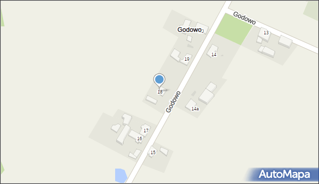Godowo, Godowo, 18, mapa Godowo