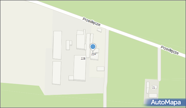 Godynice, Godynice, 22A, mapa Godynice