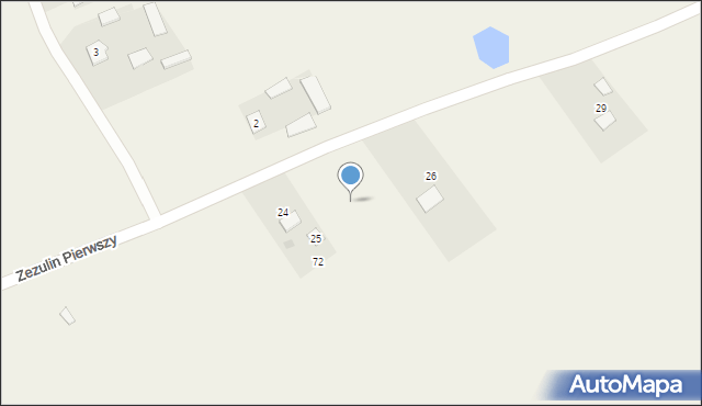 Godziembów, Godziembów, 25a, mapa Godziembów