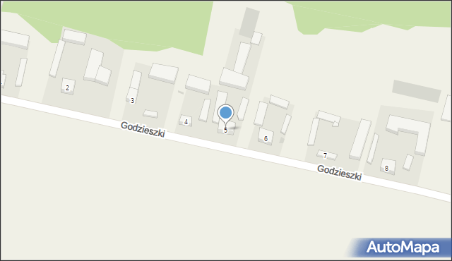 Godzieszki, Godzieszki, 5, mapa Godzieszki