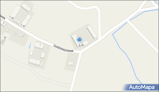 Godzieszówek, Godzieszówek, 31, mapa Godzieszówek