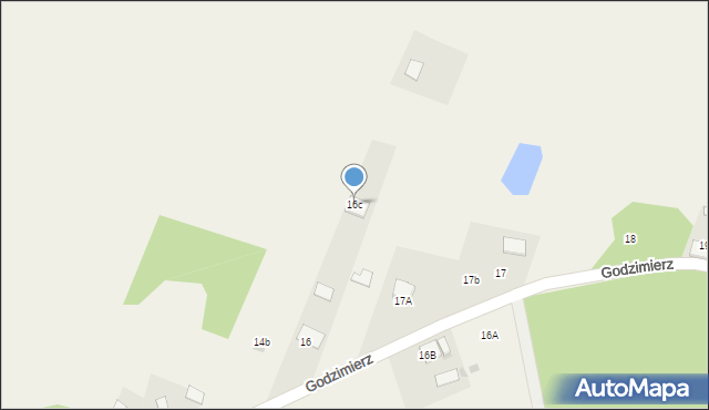 Godzimierz, Godzimierz, 16c, mapa Godzimierz