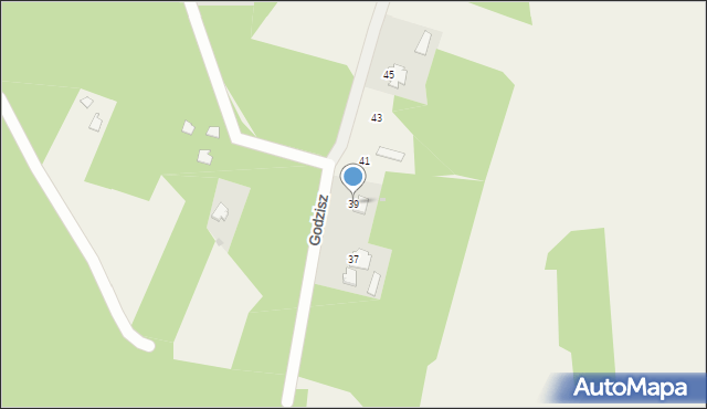 Godzisz, Godzisz, 39, mapa Godzisz