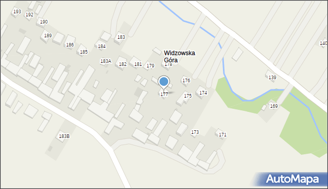 Godziszów, Godziszów Pierwszy, 177, mapa Godziszów
