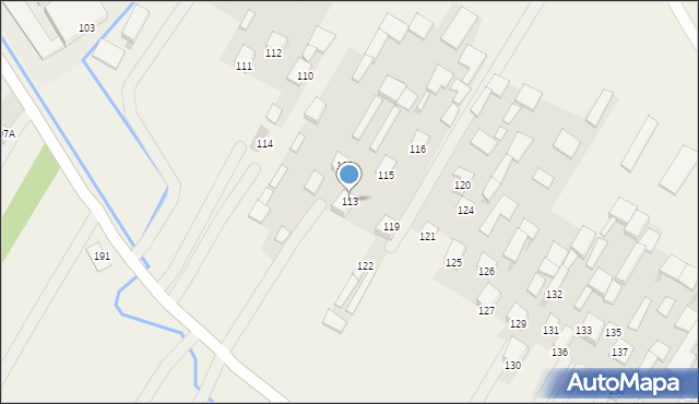 Godziszów Pierwszy, Godziszów Pierwszy, 113, mapa Godziszów Pierwszy