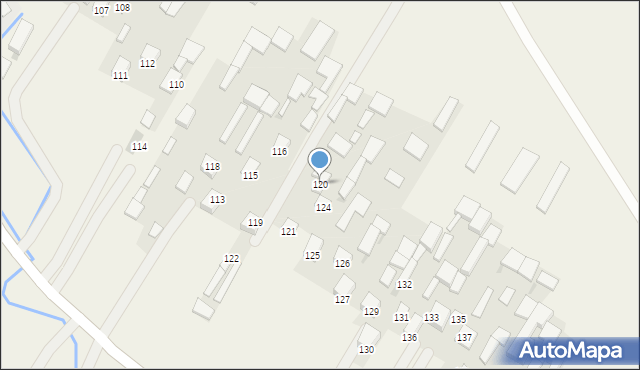 Godziszów Pierwszy, Godziszów Pierwszy, 120, mapa Godziszów Pierwszy