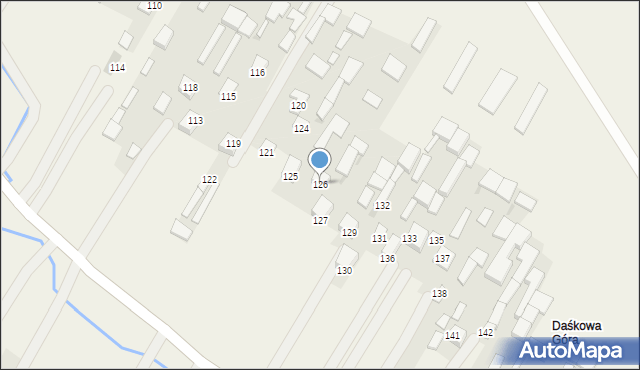 Godziszów Pierwszy, Godziszów Pierwszy, 126, mapa Godziszów Pierwszy