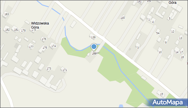 Godziszów Pierwszy, Godziszów Pierwszy, 169, mapa Godziszów Pierwszy