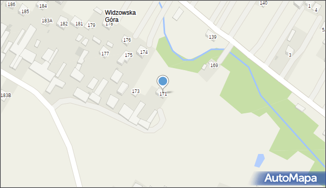 Godziszów Pierwszy, Godziszów Pierwszy, 171, mapa Godziszów Pierwszy