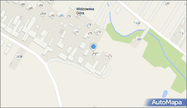 Godziszów Pierwszy, Godziszów Pierwszy, 173, mapa Godziszów Pierwszy