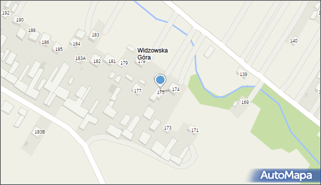 Godziszów Pierwszy, Godziszów Pierwszy, 175, mapa Godziszów Pierwszy