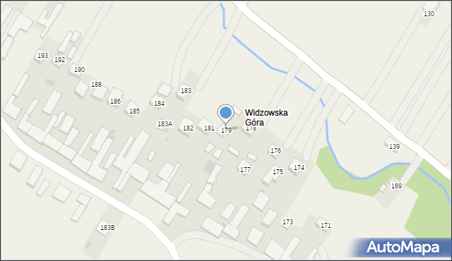 Godziszów Pierwszy, Godziszów Pierwszy, 179, mapa Godziszów Pierwszy