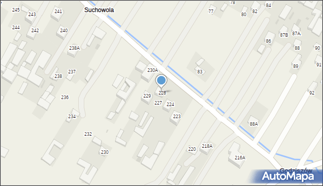 Godziszów Pierwszy, Godziszów Pierwszy, 228, mapa Godziszów Pierwszy