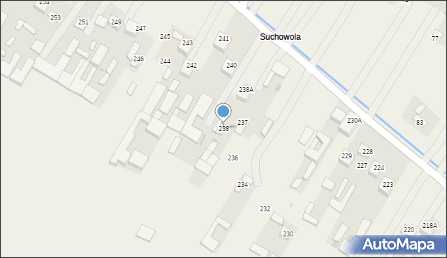 Godziszów Pierwszy, Godziszów Pierwszy, 238, mapa Godziszów Pierwszy