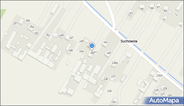 Godziszów Pierwszy, Godziszów Pierwszy, 242, mapa Godziszów Pierwszy