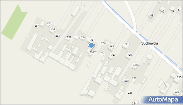 Godziszów Pierwszy, Godziszów Pierwszy, 246, mapa Godziszów Pierwszy
