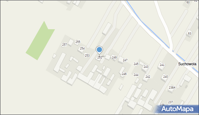 Godziszów Pierwszy, Godziszów Pierwszy, 251, mapa Godziszów Pierwszy