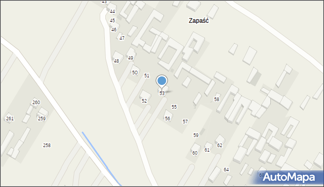 Godziszów Pierwszy, Godziszów Pierwszy, 53, mapa Godziszów Pierwszy