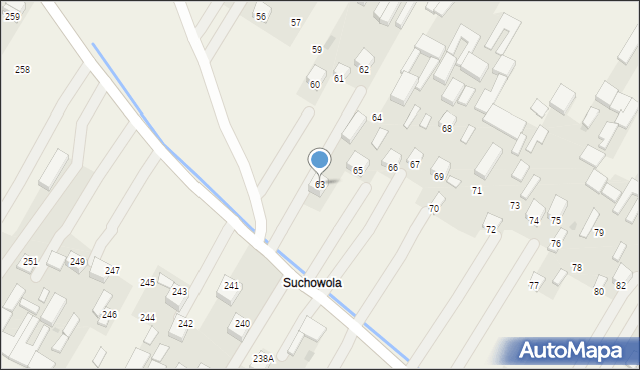 Godziszów Pierwszy, Godziszów Pierwszy, 63, mapa Godziszów Pierwszy