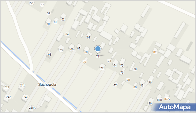 Godziszów Pierwszy, Godziszów Pierwszy, 71, mapa Godziszów Pierwszy