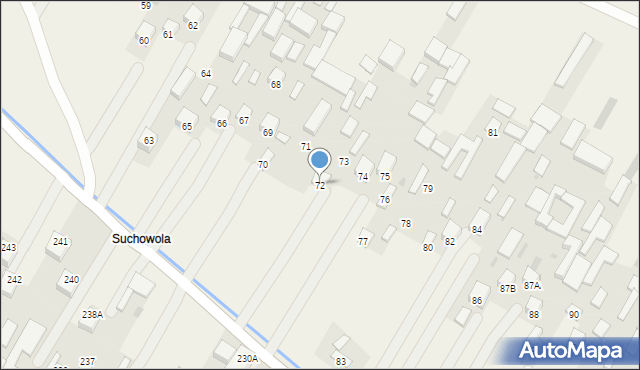 Godziszów Pierwszy, Godziszów Pierwszy, 72, mapa Godziszów Pierwszy