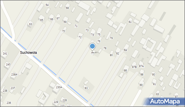 Godziszów Pierwszy, Godziszów Pierwszy, 77, mapa Godziszów Pierwszy