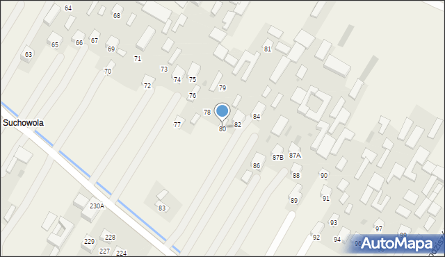 Godziszów Pierwszy, Godziszów Pierwszy, 80, mapa Godziszów Pierwszy