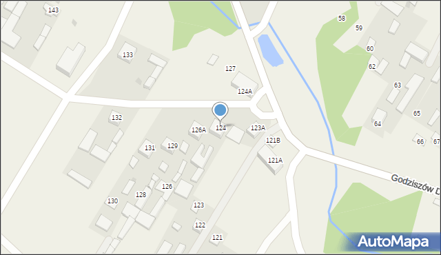 Godziszów Trzeci, Godziszów Trzeci, 124, mapa Godziszów Trzeci