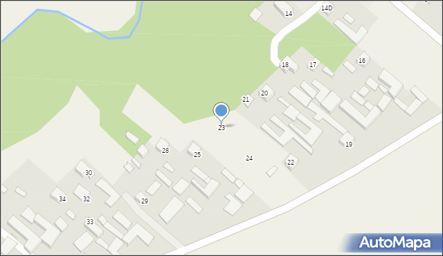 Godziszów Trzeci, Godziszów Trzeci, 23, mapa Godziszów Trzeci