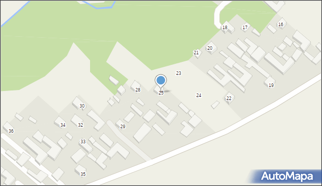 Godziszów Trzeci, Godziszów Trzeci, 25, mapa Godziszów Trzeci