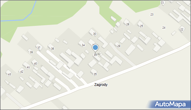 Godziszów Trzeci, Godziszów Trzeci, 33, mapa Godziszów Trzeci