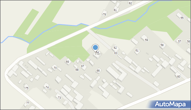 Godziszów Trzeci, Godziszów Trzeci, 65, mapa Godziszów Trzeci