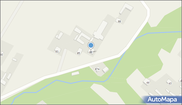 Godziszów Trzeci, Godziszów Trzeci, 86, mapa Godziszów Trzeci