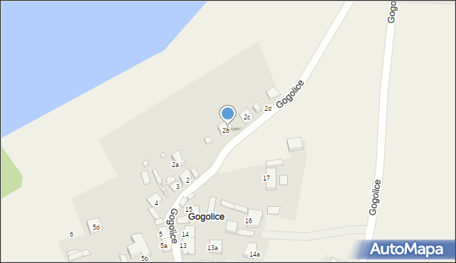 Gogolice, Gogolice, 2b, mapa Gogolice