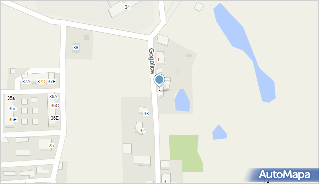 Gogolice, Gogolice, 2, mapa Gogolice