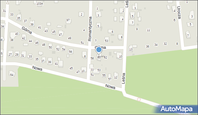 Gogolin, Górna, 60, mapa Gogolin