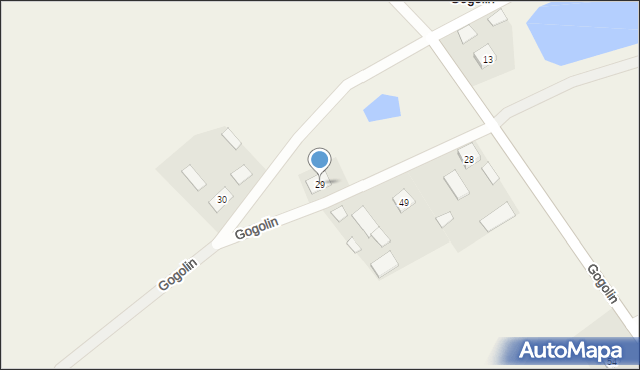 Gogolin, Gogolin, 29, mapa Gogolin