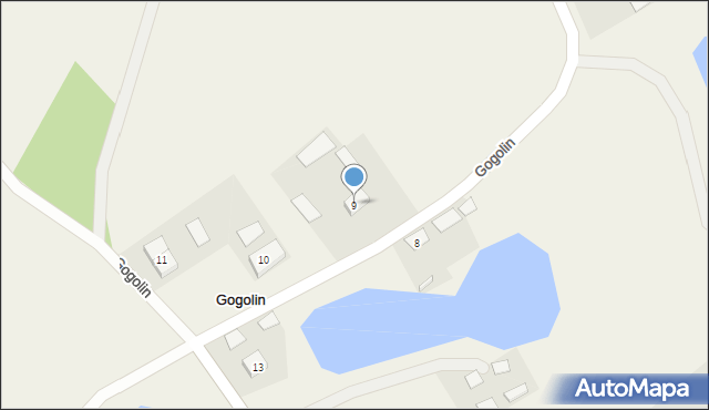 Gogolin, Gogolin, 9, mapa Gogolin