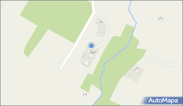 Gogołów, Gogołów, 174, mapa Gogołów