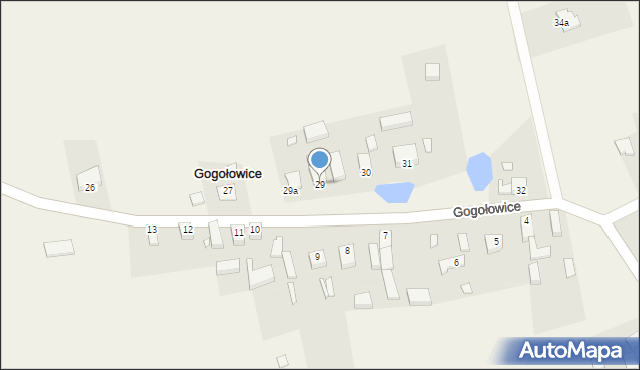 Gogołowice, Gogołowice, 29, mapa Gogołowice