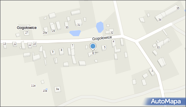 Gogołowice, Gogołowice, 6, mapa Gogołowice