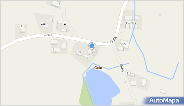 Gola, Gola, 2, mapa Gola