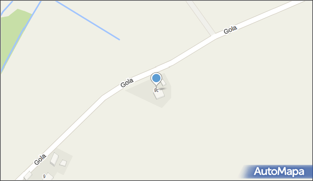 Gola, Gola, 9c, mapa Gola