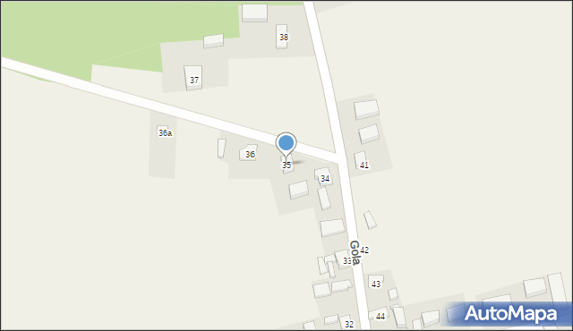 Gola, Gola, 35, mapa Gola