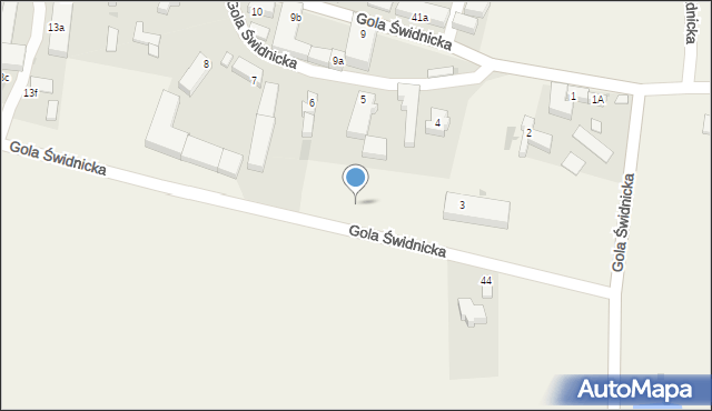 Gola Świdnicka, Gola Świdnicka, 5a, mapa Gola Świdnicka