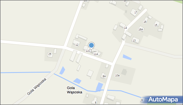 Gola Wąsoska, Gola Wąsoska, 11B, mapa Gola Wąsoska