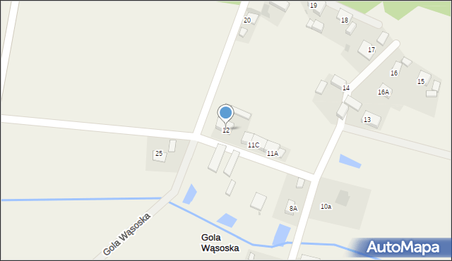 Gola Wąsoska, Gola Wąsoska, 12, mapa Gola Wąsoska